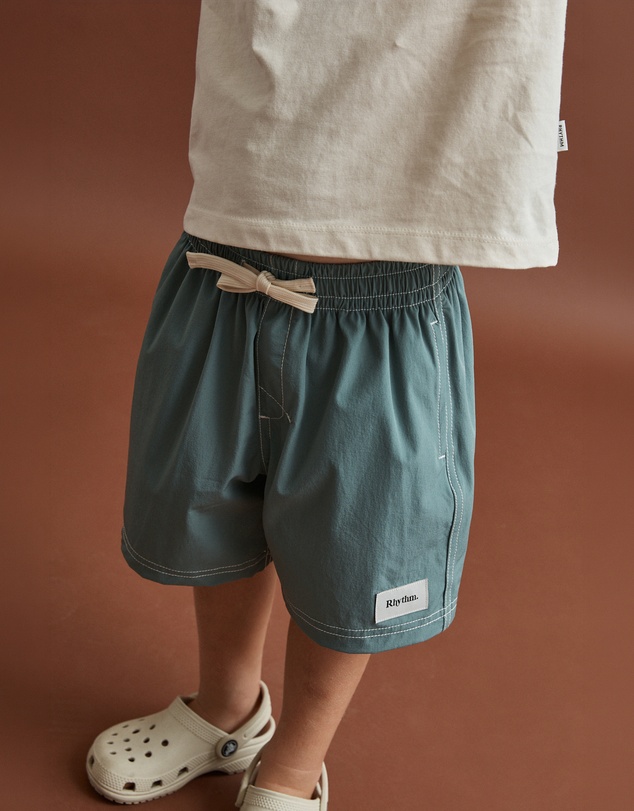 Rhythm - Contrast Beach Shorts - Kids