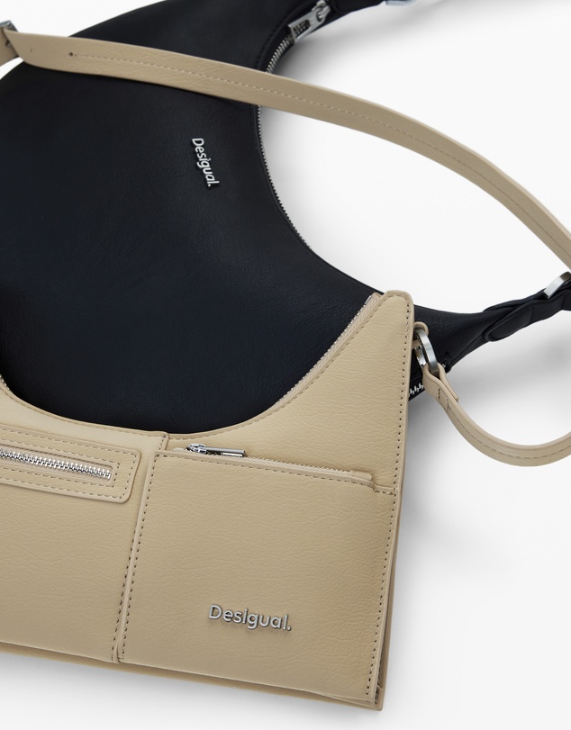 Desigual - Medium two-tone 2-in-1 bag