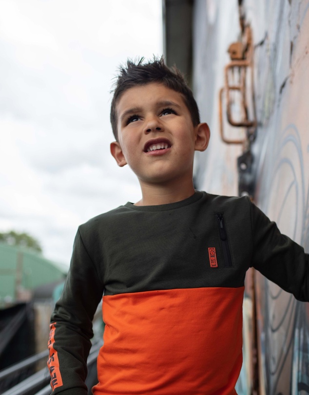 Quapi - Kenan Colourblock Sweat - Kids-Teens