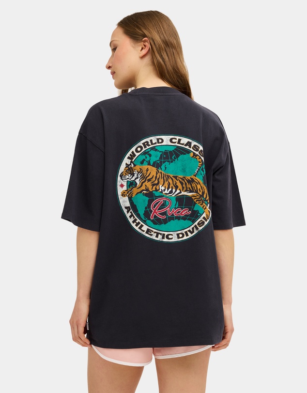 RVCA - Womens Silent Stripes T-Shirt