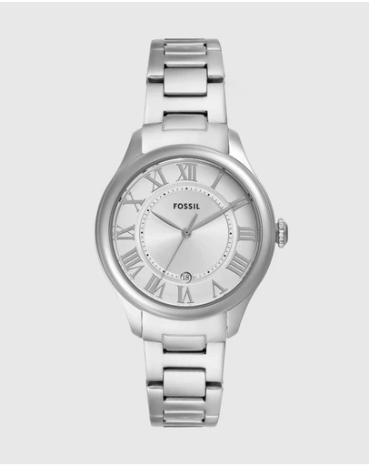 Fossil - Gilmore Silver Tone Analogue Watch