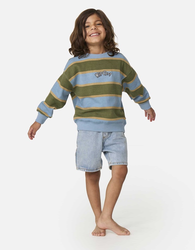 Rip Curl - The Wave Stripe Crew - Kids