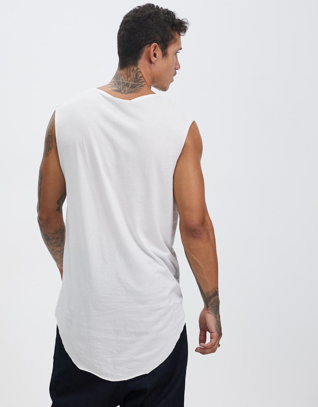 Surrounded By Ghosts - The Anorthite Cotton Muscle T-Shirt