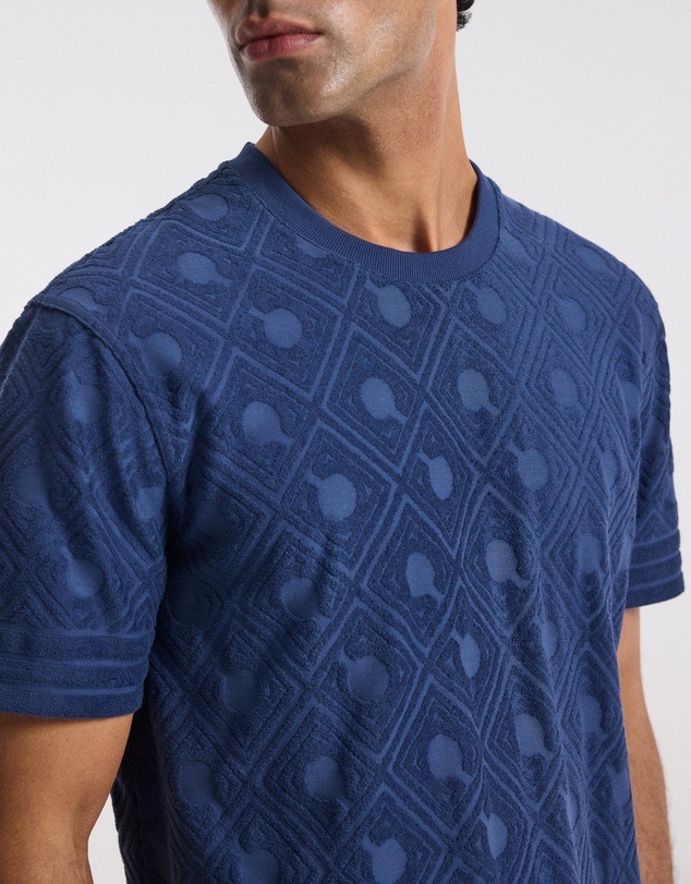 Calibre - Plush Terry Logo T-shirt Blue