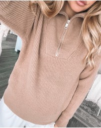Esther & Co - Merete Knit - Mocha