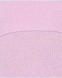 Petal & Pup - Domitia Off Shoulder Knit Dress - Purple