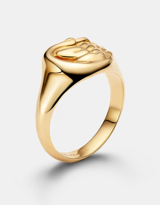 Maria Black - Swan Signet Ring