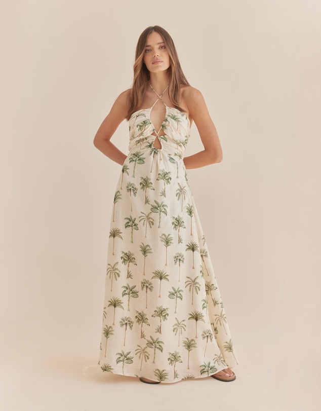 Amelius - Palma Halterneck Dress