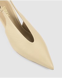 Siren - Fly Point Toe Slingbacks