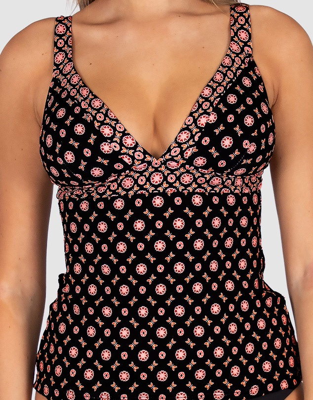 Baku Swimwear - Kasbah Multi Fit Longline Singlet Top