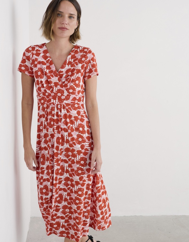 Seasalt - Seasalt Cornwall Orange Chapelle Dress