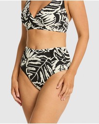 Sea Level Australia - High Waist Gathered Side Pants