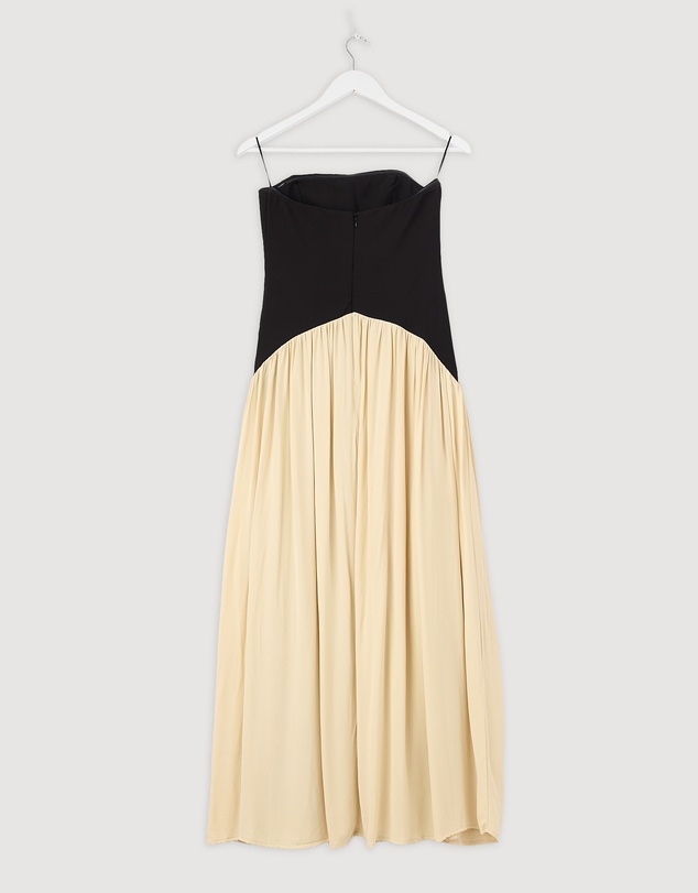 Revibe - Repaired Minima Esenciales Karis Drop Waist Maxi Dress - AU 8