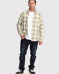 Volcom - Mens Caden Plaid Long Sleeve Shirt