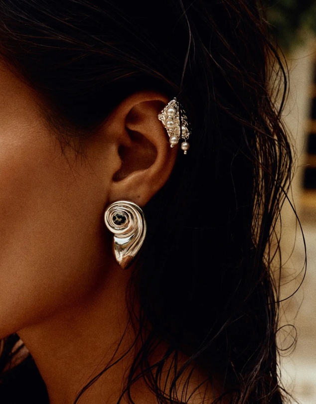 Luv Aj - The Palma Pearl Ear Cuff