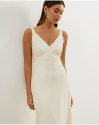 Atmos&Here - Andie Satin Maxi Dress