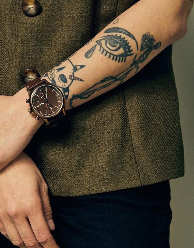 Nixon - STATION Chrono Leather
