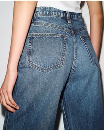 Reformation - Cary High Rise Slouchy Wide Leg Jeans