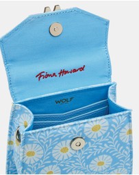 Wolf - Wolf Evie Collection Small Bag with Sky Daisy Print