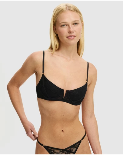 Cotton On Body - Remi Lace Balconette Underwire Bra