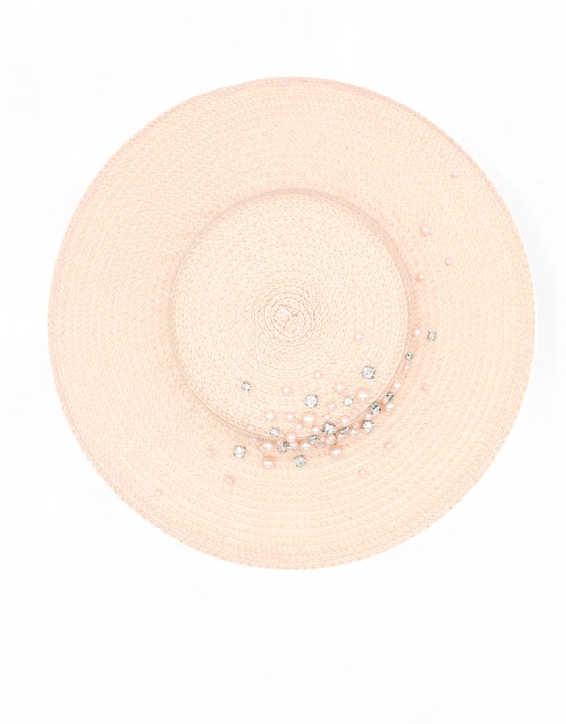 Morgan & Taylor - Celia Racewear Plate Hat in Pink