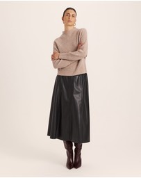 SABA - Nora Wool Cashmere Batwing Knit