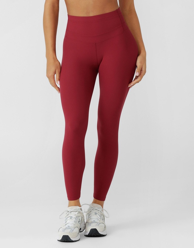 Lorna Jane - Irresistible Rib Ankle Biter Leggings