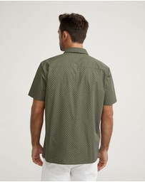 Oxford - Leyton Printed Short Sleeve Shirt