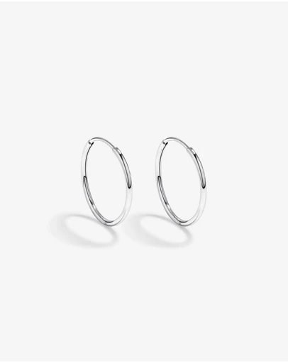Michael Hill - 14mm Sleeper Earrings in Sterling Silver