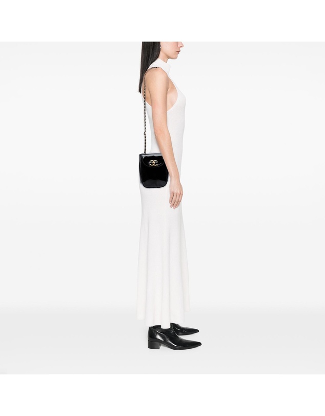 Pre-Loved by Azura Reborn - Pre-Loved CC Patent Flap Crossbody