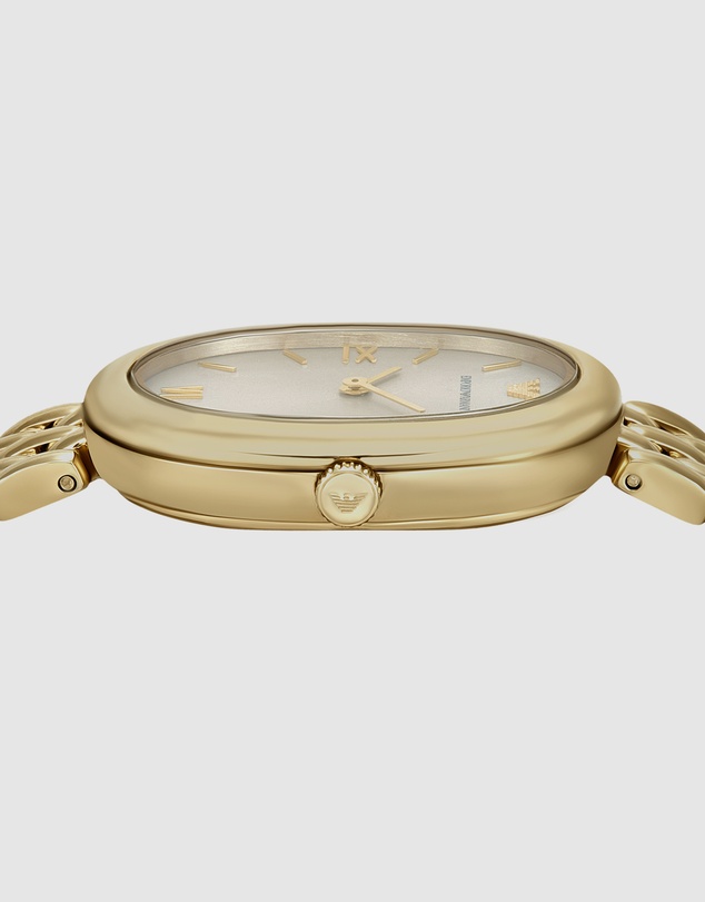 Emporio Armani - Gold Tone Analogue Watch
