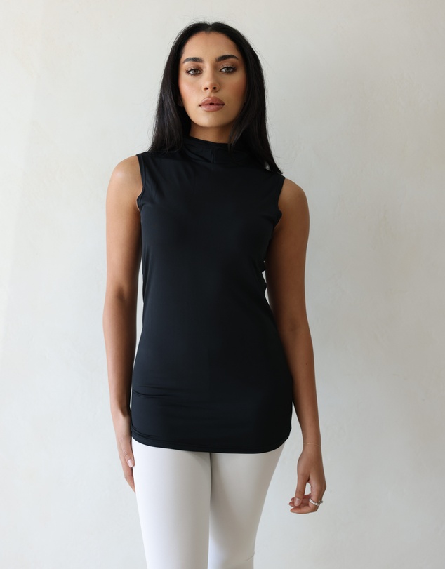 Mod Squad - Luxe Sleeveless Hooded Tank Base Layer