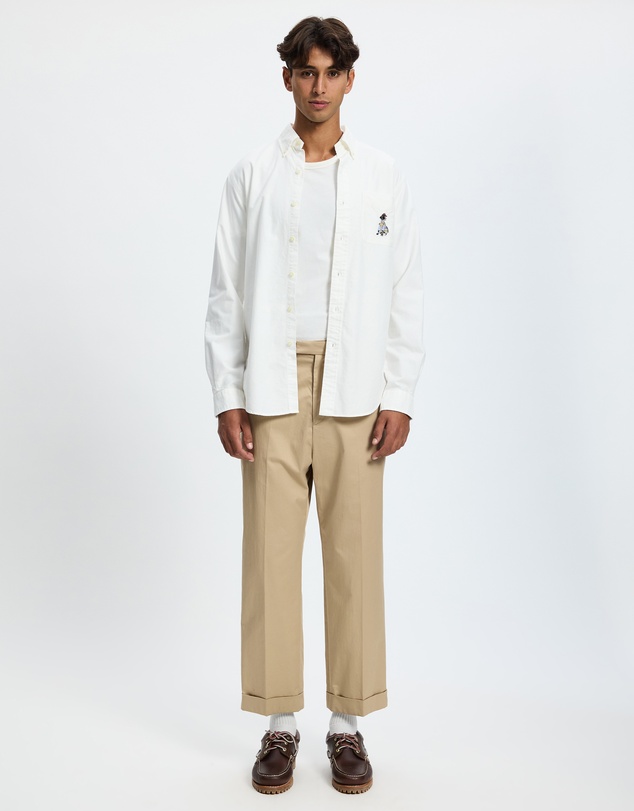 Polo Ralph Lauren - Custom Fit Dog-Embroidered Oxford Shirt
