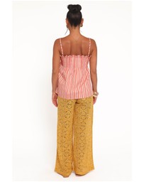Petal & Pup - Jacinta Sequin Lace Pant - Mango
