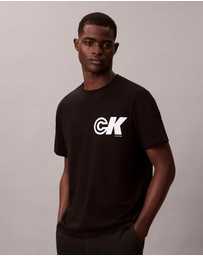 Calvin Klein Jeans - Sport Monogram Logo Graphic Classic T-Shirt