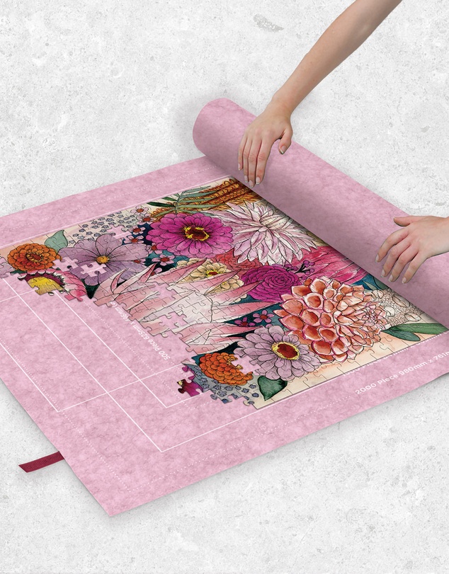 Journey Of Something - Jigsaw Puzzle Felt Roll