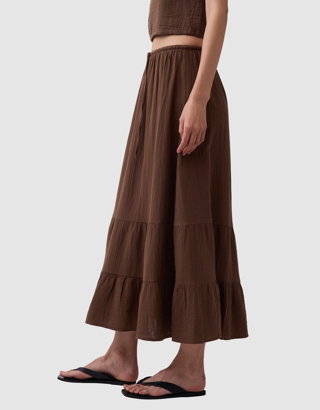 GAP - Ewaist Gauze Skirt