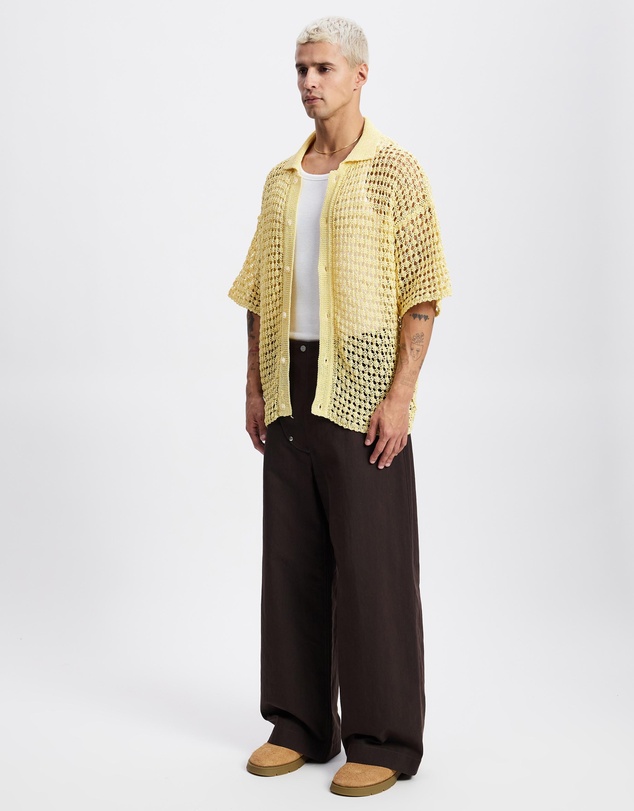 Bonsai - Gum Knit Shirt Oversize Fit
