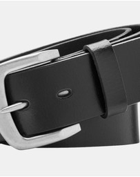 Buckle - Bushman. Australian Made Full Grain Natural Leather Belt. 38mm width.