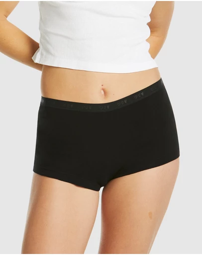 Love Luna - 3 Pack Teens First Period Shortie Brief
