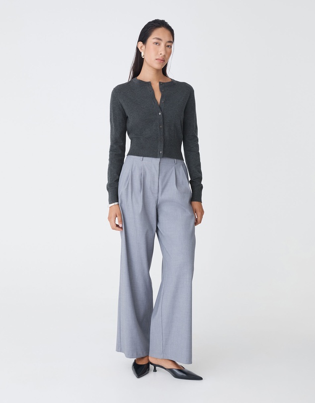 Forcast - Cassie Crew Neck Cardigan
