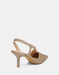 Wittner - Lannie Metallic Lurex Slingbacks