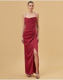 Revibe - Repaired CHANCERY Illusion Midi Dress - AU 10