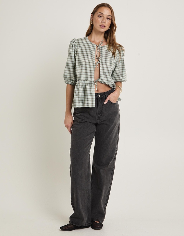 Subtitled - Alexa Mid Rise Relaxed Denim Jeans