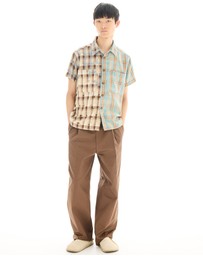 THE TALES - The Tales Half n Half 70's Flannel Camp Shirt