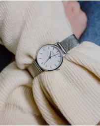 Rosefield - The Small Edit - Silver Mesh Band