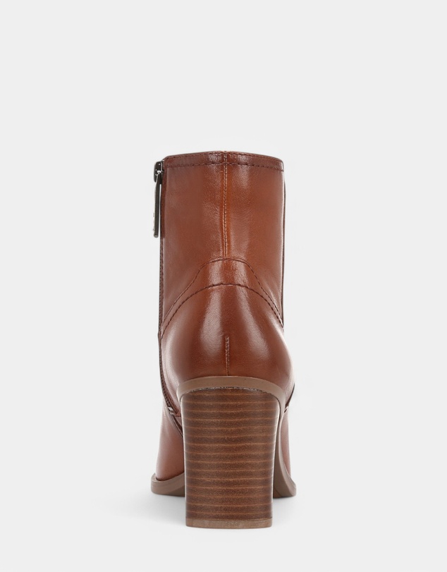 Naturalizer - Kalina Ankle Bootie - Cider Spice Brown