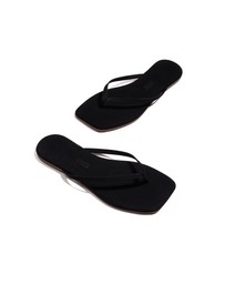 Tkees - Lily Square Toe Suede Sandals