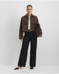 AERE - Anders Suede Look Jacket