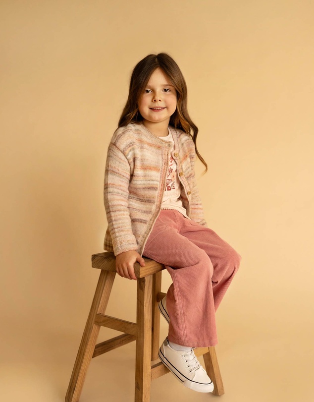 Fox & Finch - Wild Garden Ombre Cardigan - Babies